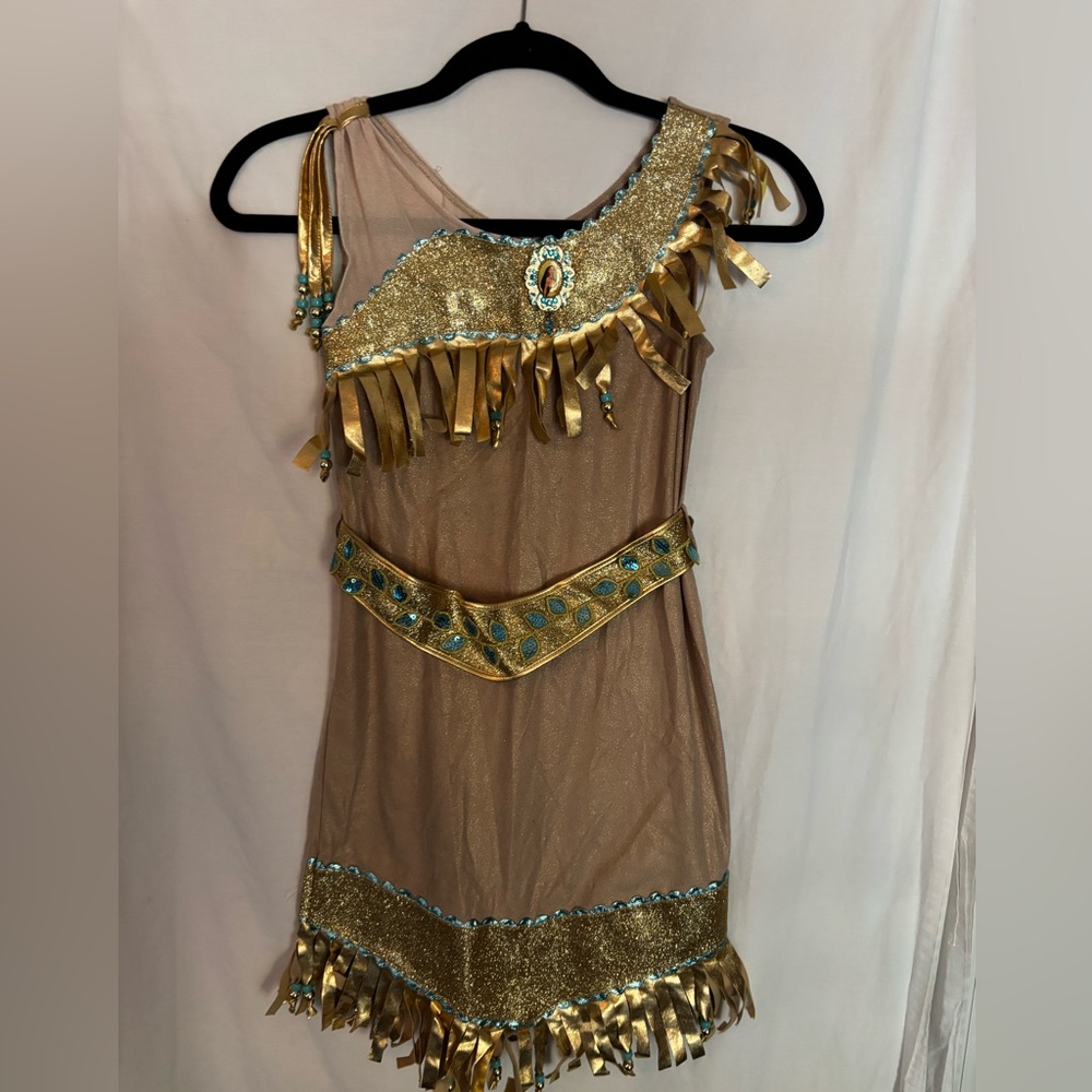 Disney Pocahontas Dress & Shoes